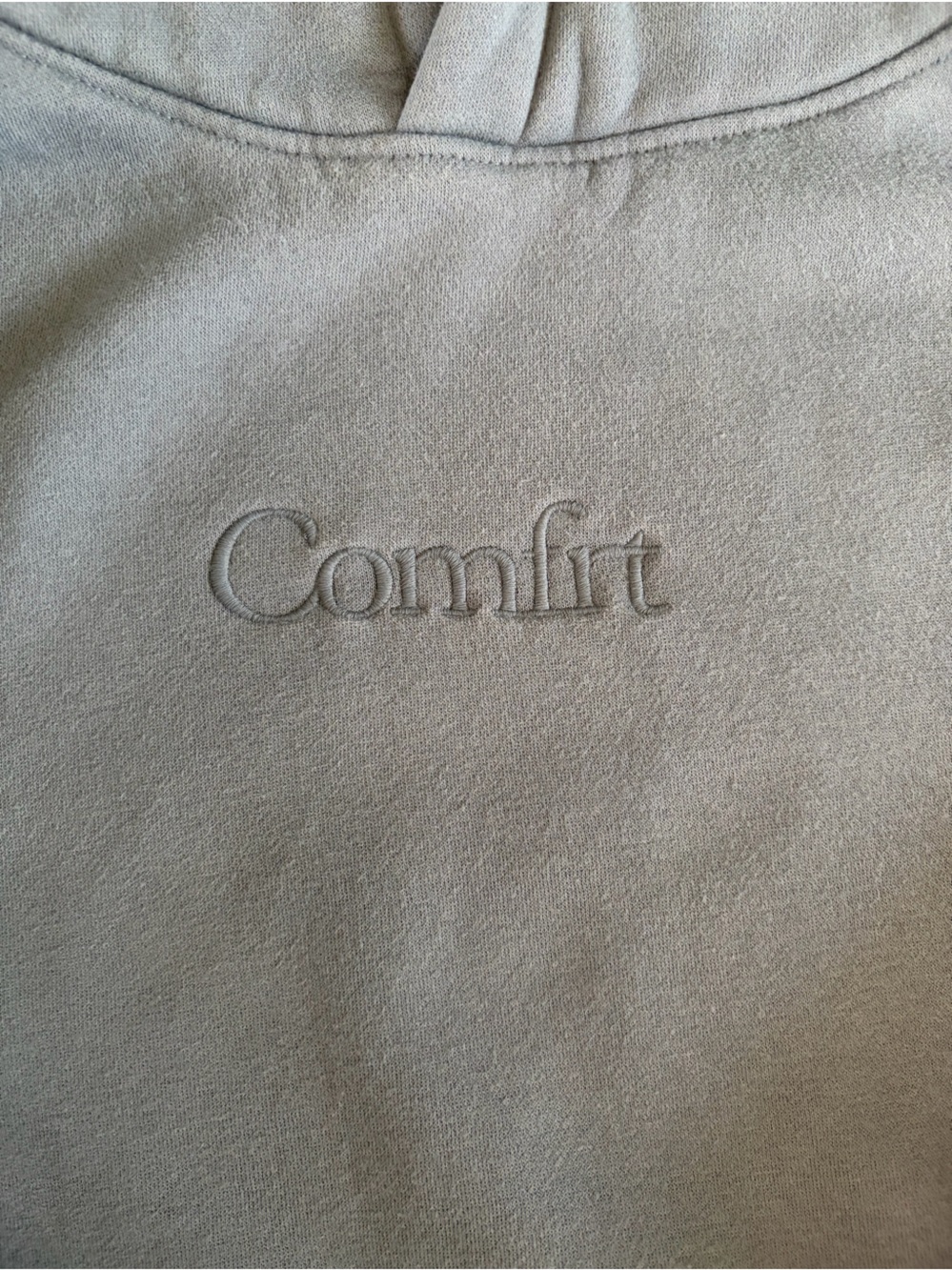 Comfort Embroidered Throw Blanket in Light Gray